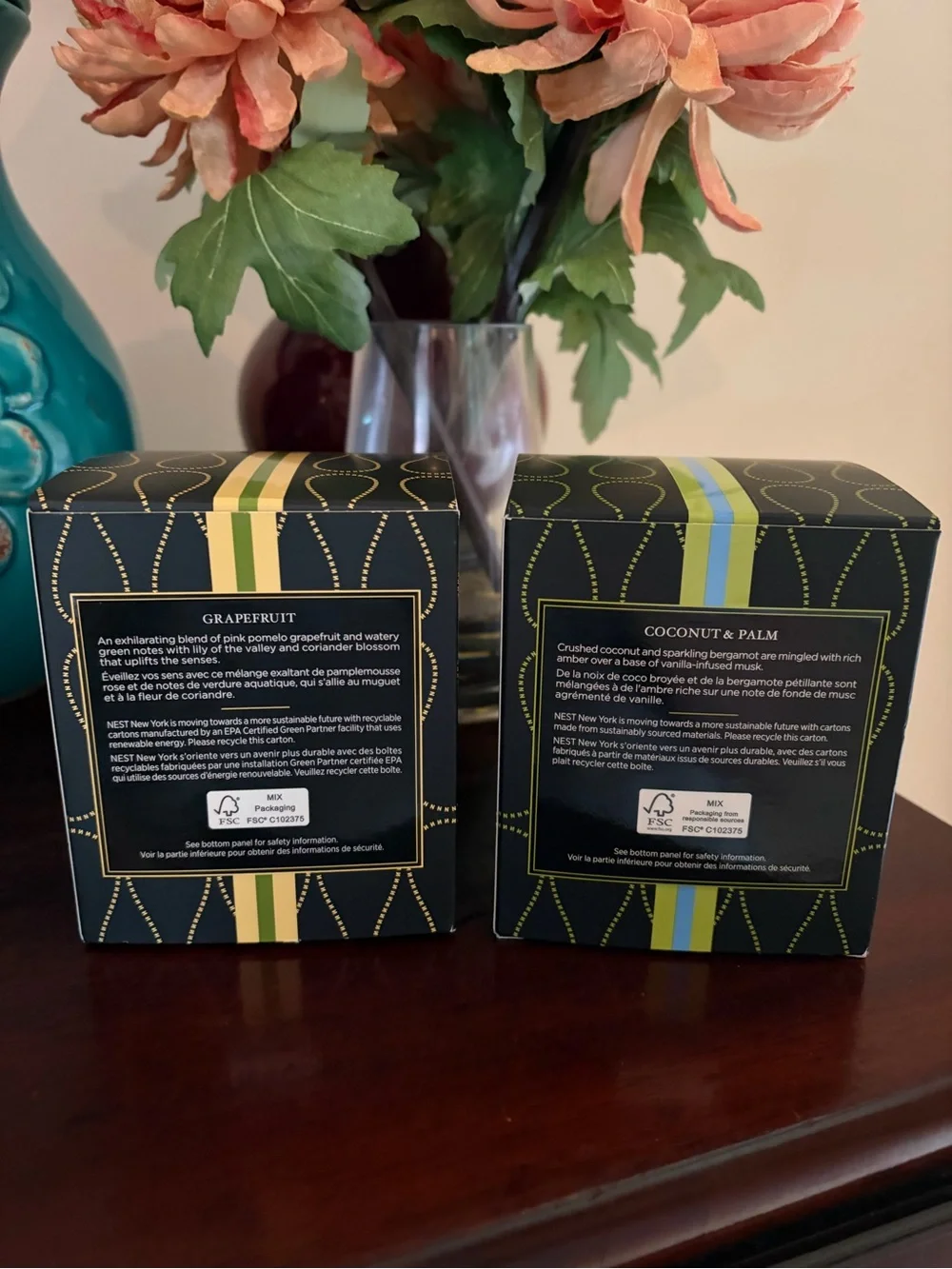 NWT NEST New York choose Coconut & Palm or Grapefruit Scented Candle 8.1 oz.